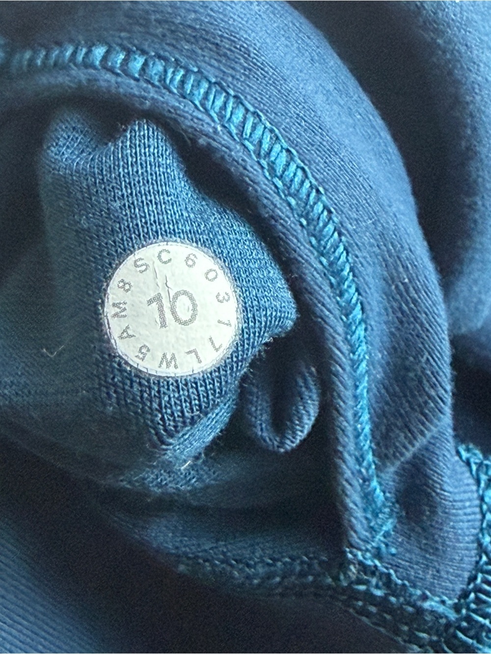 lululemon athletica Teal Wunder Under 25” High-Rise Leggings 10 activewear - Picture 7 of 9